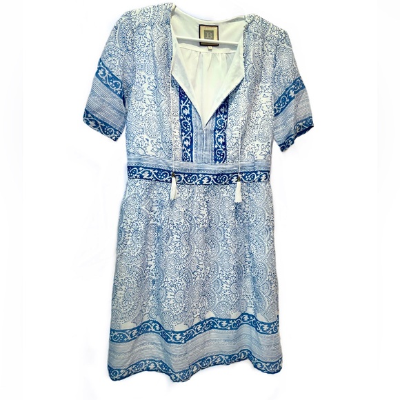 BELL by Alicia Bell Dresses & Skirts - BELL Silk Cotton Voile Mini Dress